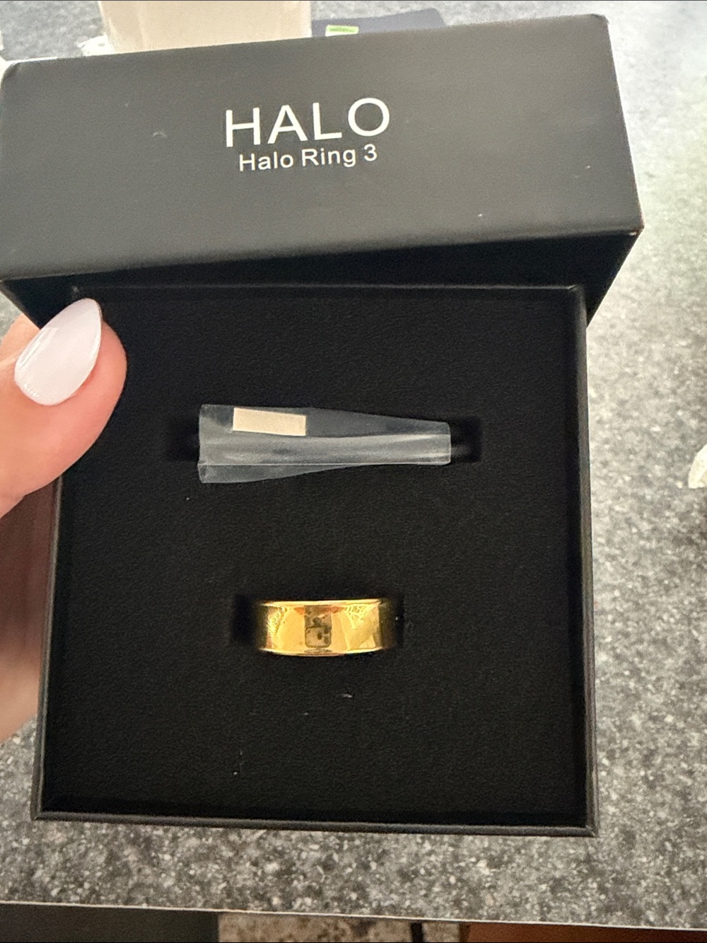 Halo Gold Smart Ring — Halo